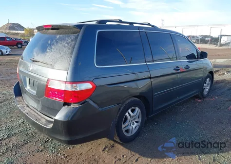 2006 Honda Odyssey Ex-L z USA, uszkodzony, nr VIN 5FNRL38606B418349